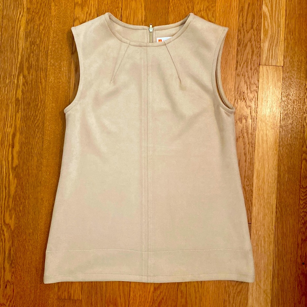 Jude Connally Luxury Faux Suede Top